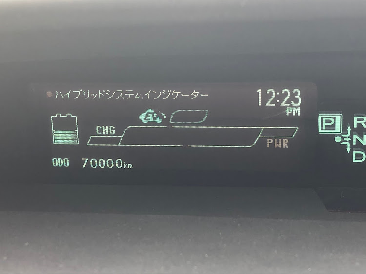 プリウスの銭湯・走行距離70000kmに関するカスタム事例の投稿画像1枚目
