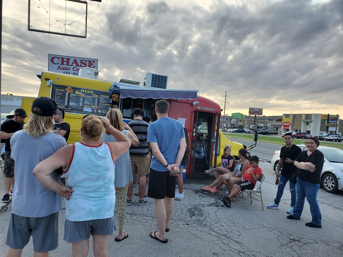 People waiting in line for our Grand Reopening 2021