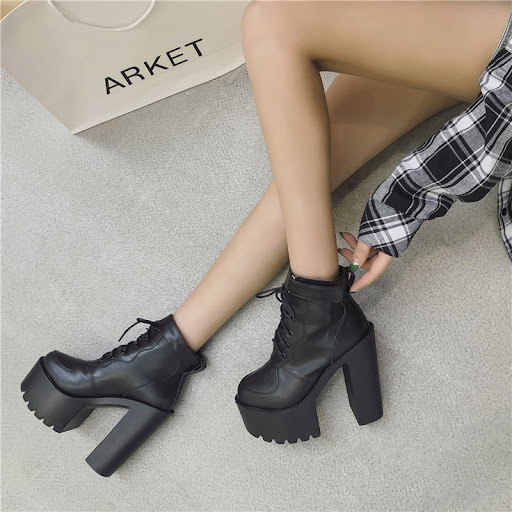 Title 5, European, American & British thick-heeled, thic...