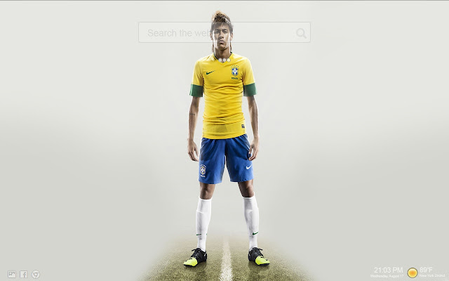 Neymar HD Backgrounds Tab