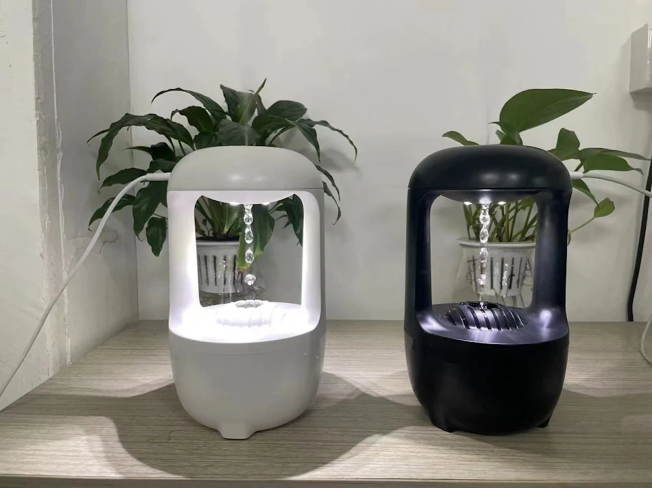 Humidificateur anti-gravité aromathérapie grande capacité pour bureau et chambre à coucher, brume épaisse, silencieux pour la maison