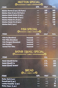 Supreme Foods menu 2