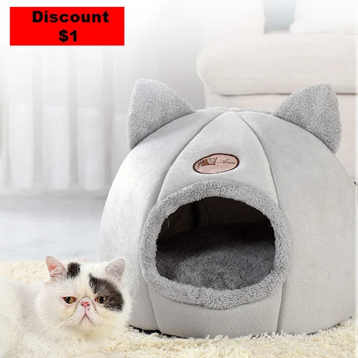 New Deep sleep comfort in winter cat bed little mat basket small dog house products pets tent cozy cave beds Indoor cama