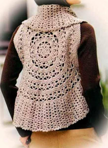 DIY Crochet Women Vests