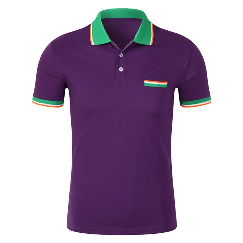 T-shirt homme à revers et manches courtes – Style tendance pour un look décontracté et élégant. Confortable et respirant, idéale pour les journées chaudes.