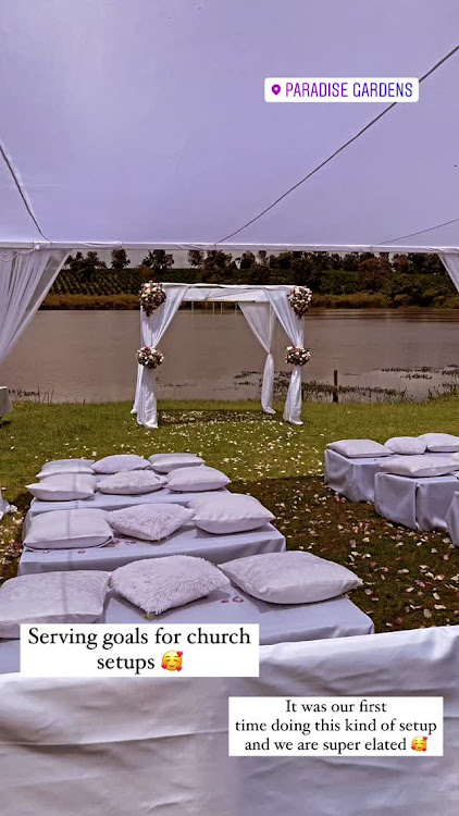 Juliani and Lilian's wedding decor