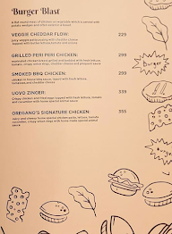 Oregano's Cafe menu 6