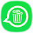 Recover deleted Chat Whatsapp icon