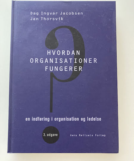 Hvordan organisationer fungerer