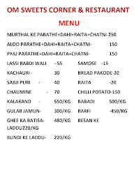 Om Bikaner Sweets & Bakery menu 2