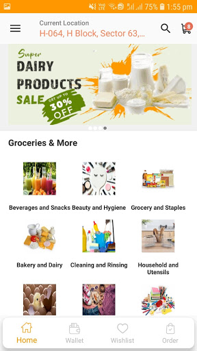 Screenshot DailyShoppe