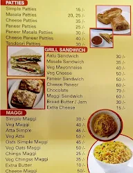 Sai Food menu 1