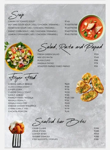 Fiesta Family Restaurant & Bar menu 