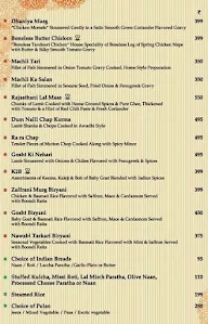 Jaipur Grill - Sarovar Portico menu 6