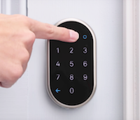 Nest x Yale lock keypad