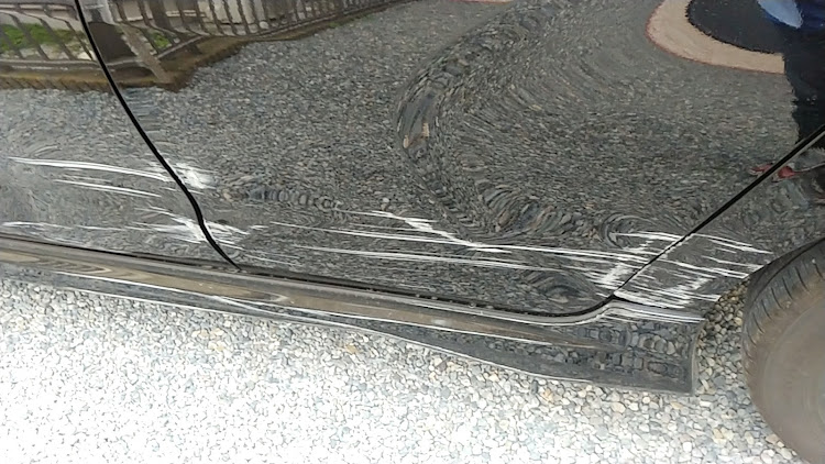 ヤリスのヤリス・栃木県・板金修理に関するカスタム事例の投稿画像2枚目