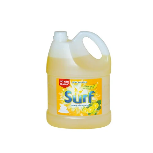 Nước rửa chén Surf hương chanh sả 4kg