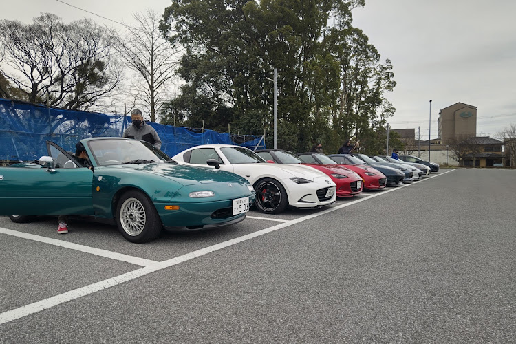 ロードスターRFのいつもイイね＆コメントありがとうございます😆・クラブシェットランブル・今年初ツーリングに関するカスタム事例の投稿画像3枚目