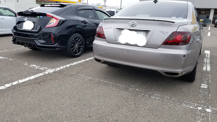 マークXのコラボ・友人の車・コロナウイルスに負けるな・シビックに関するカスタム事例の投稿画像1枚目