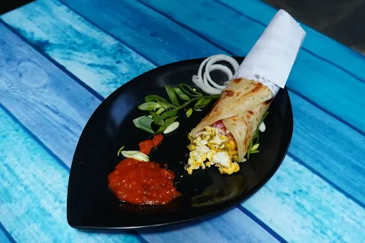 Paneer Bhurji Kathi Roll