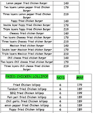 Crunchy Munchy Fried Chicken menu 4