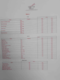 Chopsticks & Bowls menu 1