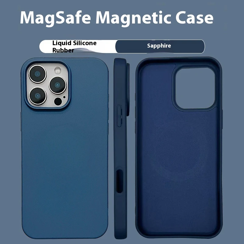 Title 2, Magnetyczne Etui na Telefon z TPU Liquid Ochron...