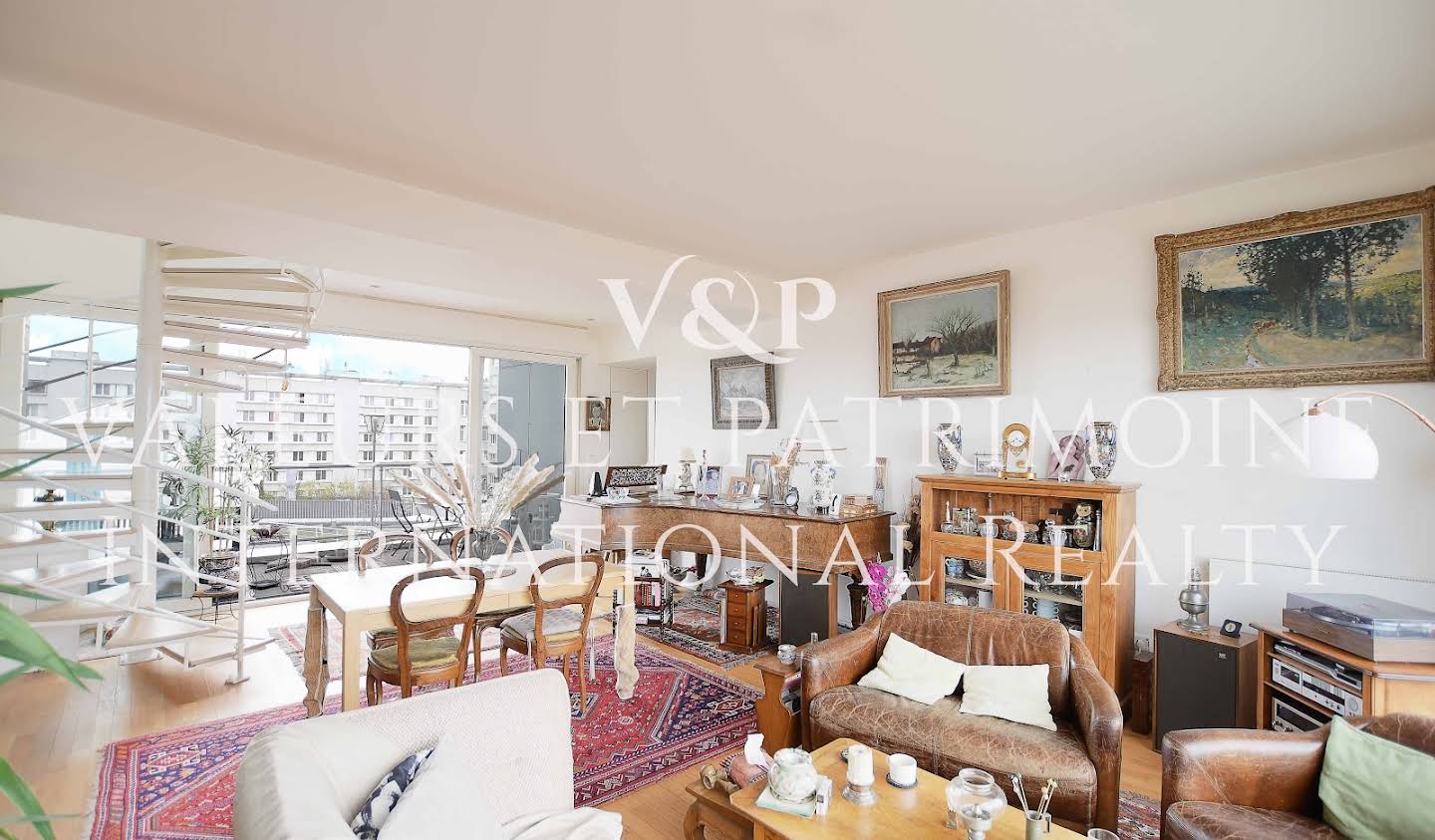 Appartement contemporain avec terrasse Paris 14ème