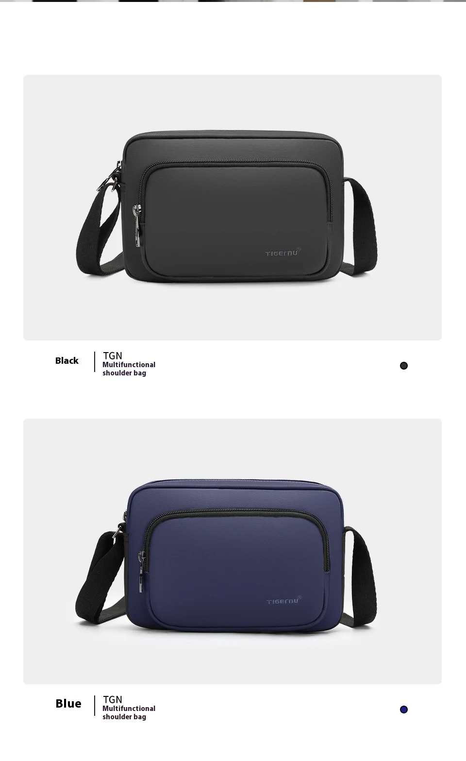 Title 8, Mountain Satchel Heren Schoudertas TPU Casual B...