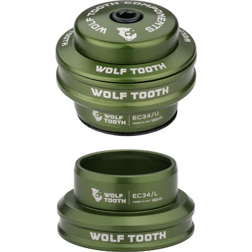 Wolf Tooth Premium Headset - EC34/EC34 Olive