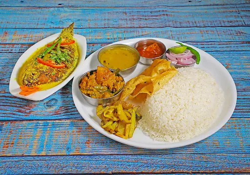 Tilapia Mustard Thali