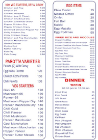 Dosa 2 Biryani menu 2