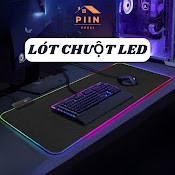 Miếng Lót Chuột Led Phát Sáng Đổi Màu 2022, Pad Chuột Chơi Game Cỡ Lớn 80X30Cm Bền Đẹp - Piin House