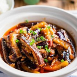 Eggplant with Spicy Chilli Sauce鱼香茄子