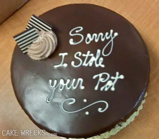 Sorry Cake