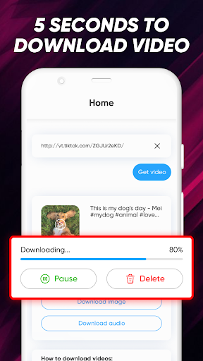 TikTok Video Downloader without Watermark