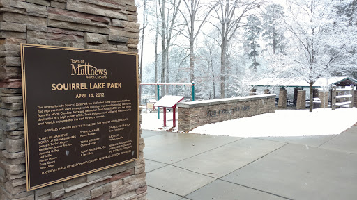 Pavilion Column Commemorating Squirrel Park