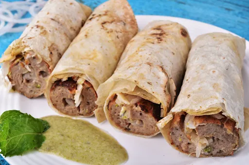 Mutton Seekh Kebab Roll