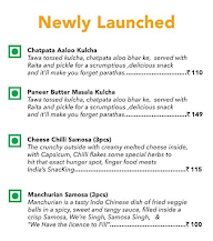 Samosa Singh menu 3