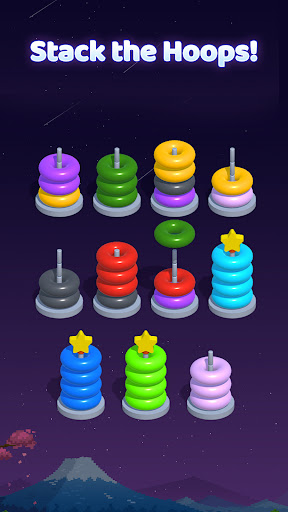 Screenshot Color Hoop Sort - Ring Puzzle