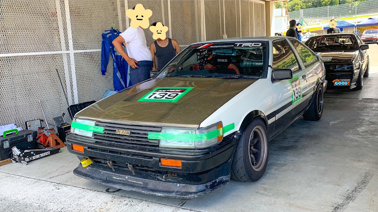スプリンタートレノのハチロク・トレノ・レビン・岡山国際サーキット・AE86フェスティバルに関するカスタム事例の投稿画像4枚目