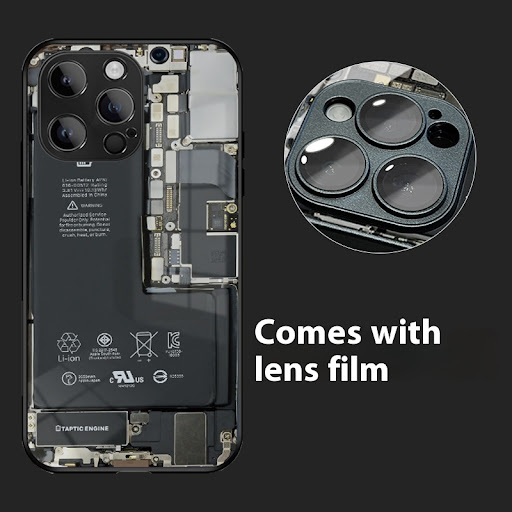 Title 2, Internet Celebrity Circuit Board Phone Case Cre...