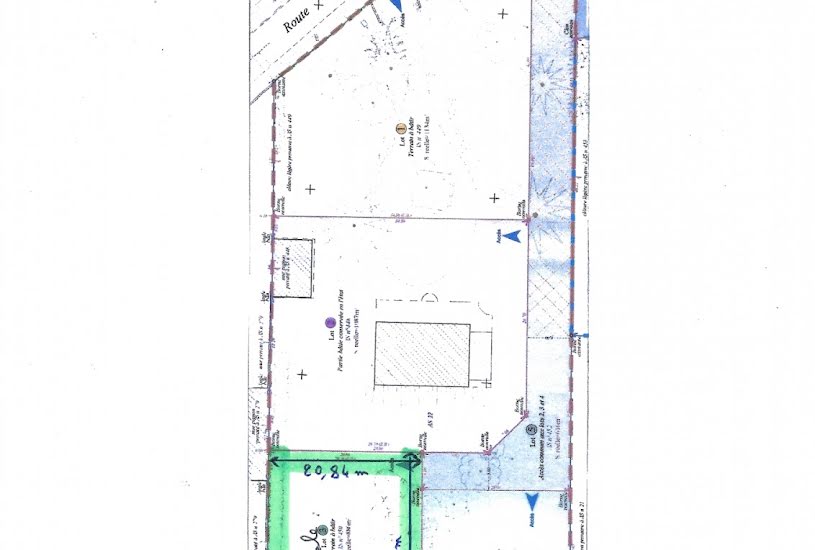  Vente Terrain à bâtir - 886m² à Savonnières (37510) 