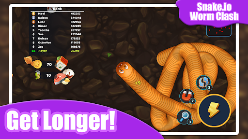 Screenshot Snake.io - Worm Clash