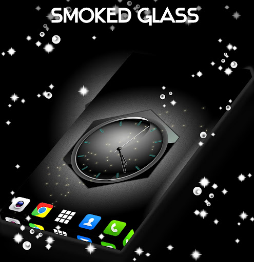 免費下載個人化APP|Smoked Glass Clock app開箱文|APP開箱王
