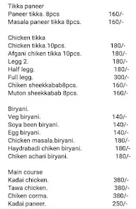 Momo And Biryani King of Chinu menu 2