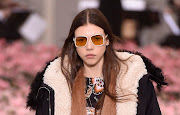 A model walks the runway at the Tory Burch Autumn/Winter 2018 fashion show during New York Fashion Week.