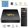 Đầu Tv Box Q96 Mini 4K H.265 Android 10.0 2022 8Gb+128Gb 2.4G Wifi Amlogic S905L Lõi Tứ Chất Lượng Cao