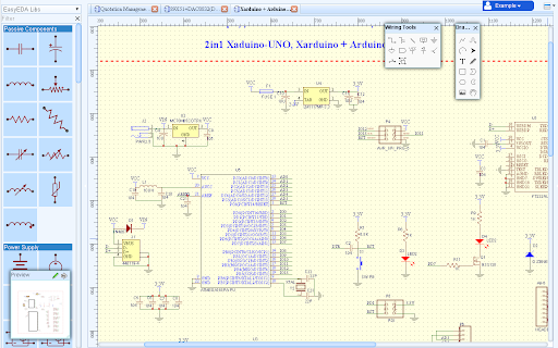EasyEDA(Schematic, Circuit Simulation, PCB)