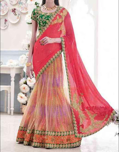 Lehenga Saree Design